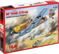 Model Building Kit ICM Messerschmitt Bf 109E-7/Trop (1:72) 