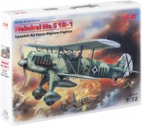Model Building Kit ICM Heinkel He 51B-1 (1:72) 
