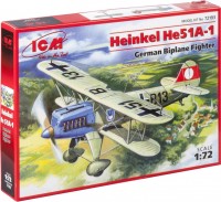 Model Building Kit ICM Heinkel He 51A-1 (1:72) 