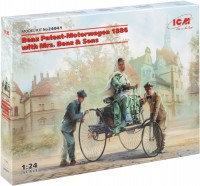 Photos - Model Building Kit ICM Benz Patent-Motorwagen (1886) with Mrs. Benz and Sons (1:24) 