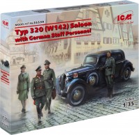Photos - Model Building Kit ICM Typ 320 (W142) Saloon with German Staff Personnel (1:35) 