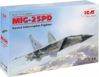 Photos - Model Building Kit ICM MiG-25 PD (1:48) 