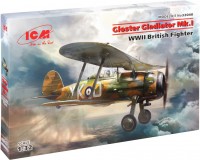 Photos - Model Building Kit ICM Gloster Gladiator Mk.I (1:32) 