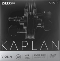 Strings DAddario Kaplan Vivo Violin 4/4 Heavy 