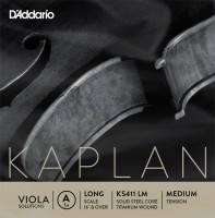Photos - Strings DAddario Kaplan Solutions Viola A String Long Scale Medium 