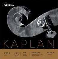 Strings DAddario Kaplan Solo Double Bass B String 3/4 Medium 