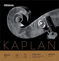 Photos - Strings DAddario Kaplan Solo Double Bass A String 3/4 Medium 