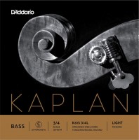 Photos - Strings DAddario Kaplan Double Bass C (Extended E) String 3/4 Light 