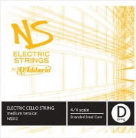 Photos - Strings DAddario NS Electric Cello D String 4/4 Medium 
