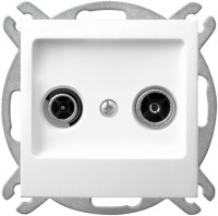 Photos - Socket Ospel Impresja GPA-YK/m/00 white