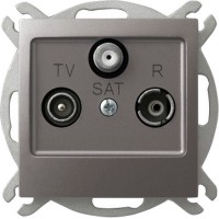 Photos - Socket Ospel Impresja GPA-YS/m/23 gray