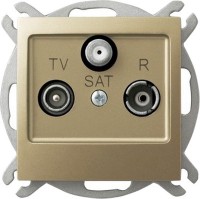 Photos - Socket Ospel Impresja GPA-YS/m/28 golden