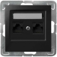 Photos - Socket Ospel Impresja GPK-2Y/K/m/33 black