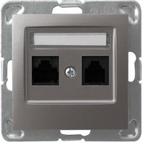 Socket Ospel Impresja GPK-2Y/K/m/23 gray