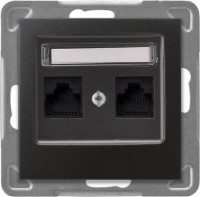 Photos - Socket Ospel Impresja GPK-2Y/K/m/50 graphite