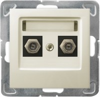 Photos - Socket Ospel Impresja GPA-2YF/m/27 ivory