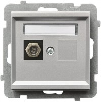 Photos - Socket Ospel Sonata GPA-1RF/m/38 silver