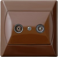 Photos - Socket Ospel Akcent GPA-14AP/24 brown