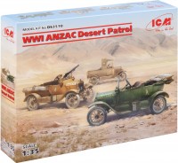 Photos - Model Building Kit ICM WWI ANZAC Desert Patrol (1:35) 