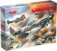 Photos - Model Building Kit ICM Spitfire Mk.XVI (1:48) 
