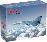 Photos - Model Building Kit ICM MiG-25 PD (1:72) 72177 