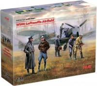 Photos - Model Building Kit ICM WWII Luftwaffe Airfield (1:48) 