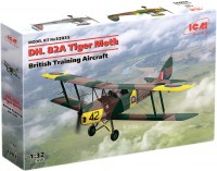 Photos - Model Building Kit ICM DH. 82A Tiger Moth (1:32) 