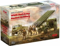 Model Building Kit ICM WWII Red Army Rocket Artillery (1:35) 