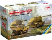 Photos - Model Building Kit ICM Mobile Brigade West Schnelle Brigade West 1943 (1:35) 