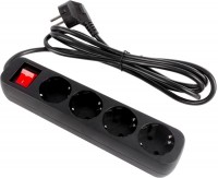 Photos - Surge Protector / Extension Lead ColorWay CW-PSEA42BK 