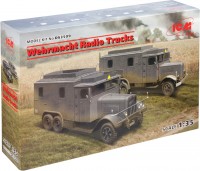 Photos - Model Building Kit ICM Wehrmacht Radio Trucks (1:35) 