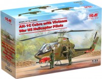 Photos - Model Building Kit ICM AH-1G Cobra with Vietnam War US Helicopter Pilots (1:32) 