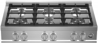 Photos - Hob Bertazzoni Master 36 MAST 366 RTXE stainless steel