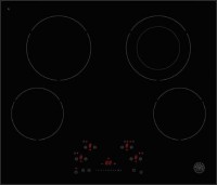 Photos - Hob Bertazzoni Professional 24 PE 244 CER black