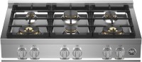 Photos - Hob Bertazzoni Master 36 MAST 366 RTBXT stainless steel