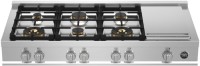 Photos - Hob Bertazzoni Master 48 MAST 486 GRTBXT stainless steel