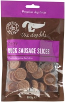 Dog Food Deli Tasty Duck Sausage Slices 100 g 