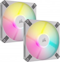 Computer Cooling Corsair iCUE AF120 RGB SLIM White Twin Pack 