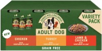 Dog Food James Wellbeloved Adult Grain Free Turkey/Lamb/Chicken in Loaf 12 pcs 12