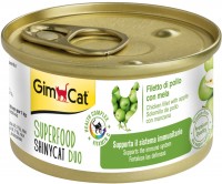 Photos - Cat Food GimCat ShinyCat Superfood Chicken with Apple 70 g 