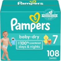 Photos - Nappies Pampers Active Baby-Dry 7 / 108 pcs 