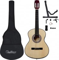 Photos - Acoustic Guitar VidaXL 12 Piece Classical Guitar Beginner Set 4/4 
