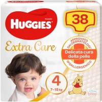 Photos - Nappies Huggies Extra Care 4 / 38 pcs 