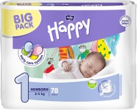 Photos - Nappies Bella Baby Happy Newborn 1 / 78 pcs 