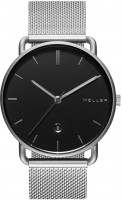 Wrist Watch Meller Denka Black Silver 3PN-2SILVER 