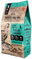 Photos - Cat Food Wiejska Zagroda Kitten Chicken with Salmon  1.6 kg