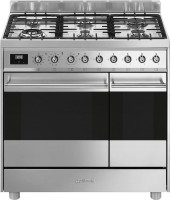 Photos - Cooker Smeg Classica C92GPX9 stainless steel