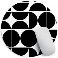 Photos - Mouse Pad Presentville Circles in Squares Mouse Pad 
