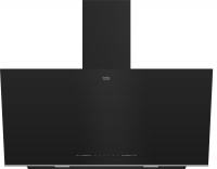 Photos - Cooker Hood Beko BHCA 96641 BFBHS black