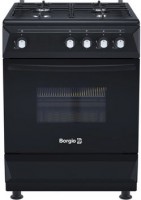 Photos - Cooker Borgio GG 640 BL MBBL black